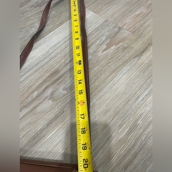 Vintage Guess Brown Leather Toiletry Bag - Picture 10 of 12